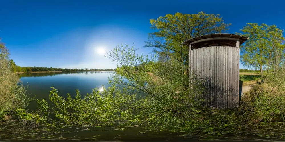 360° Panorama: Biosphärenreservat Guttau - Brösaer Teich in Oberlausitz