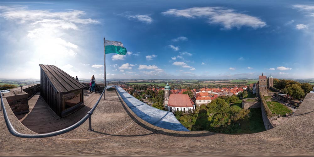 Aussicht vom Siebenspitzenturm
