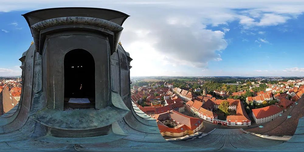 360° Panorama: Dom Nord-Aussicht in Herbst 08