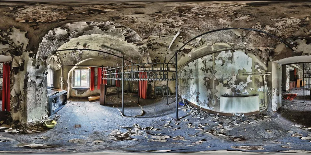 360° Panorama: Kretscham - Garderobe in Ebersbach