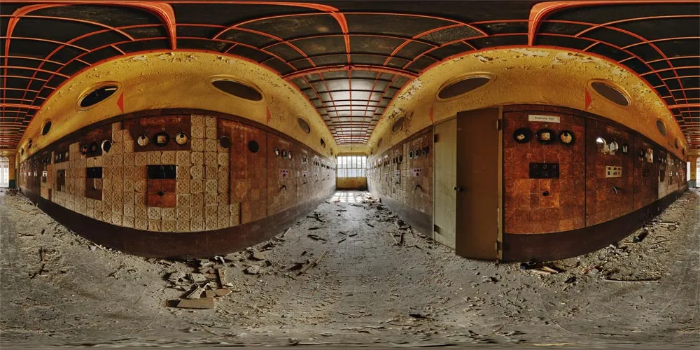 360° Panorama: Schaltwarte in Elbtalzentrale Pirna 2011