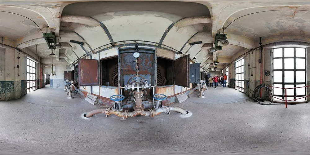 360° Panorama: Kohletrockner in Energiefabrik Knappenrode