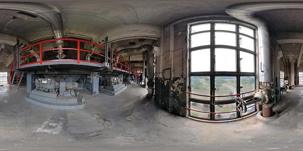 360° Panorama: Kohletrockner in Energiefabrik Knappenrode