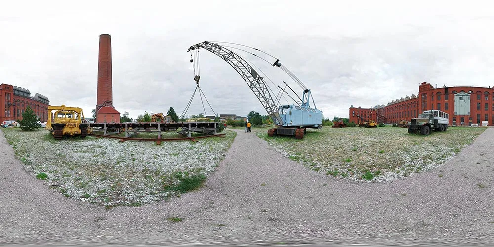 360° Panorama: Rückepanzer in Energiefabrik Knappenrode
