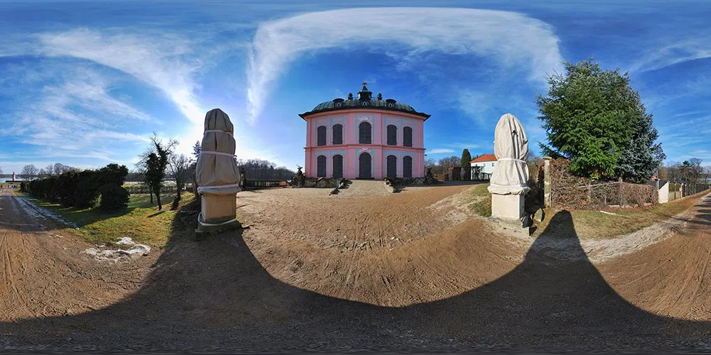360° Panorama: Fasanenschlößchen in Moritzburg
