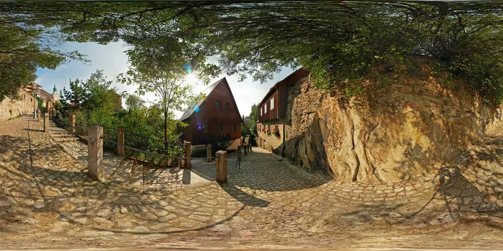 360° Panorama: Fischerpforte in Sommer 06