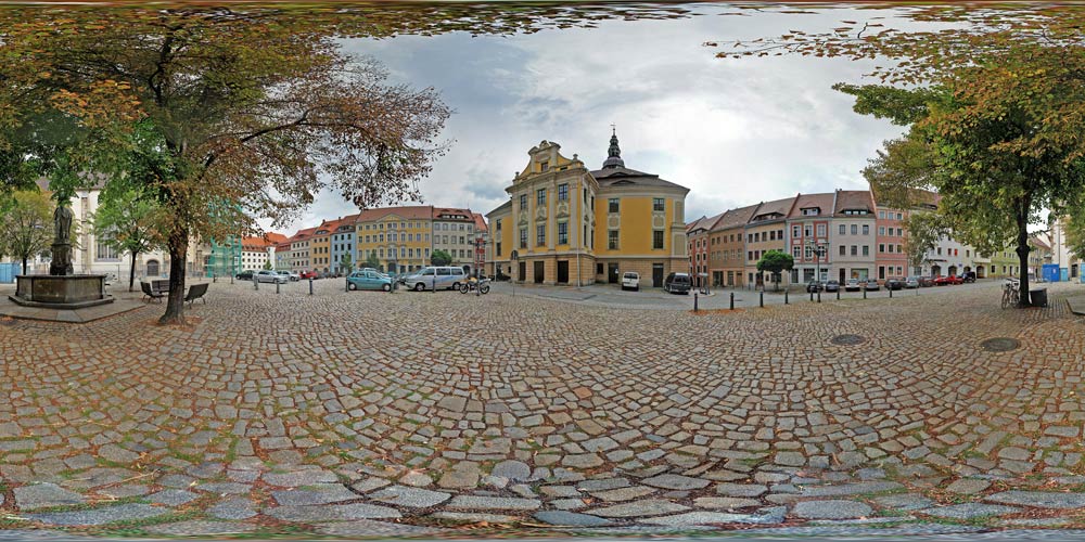 Fleischmarkt mit Dom und Rathaus