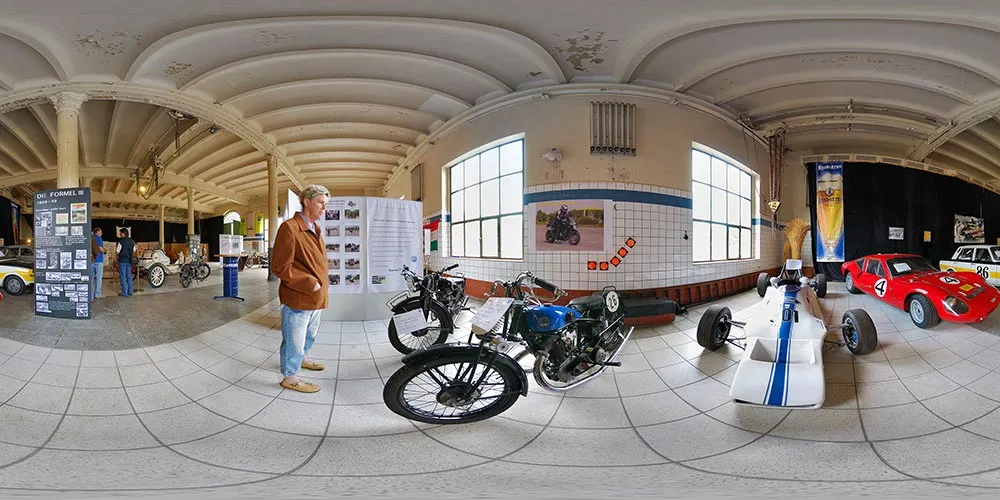 360° Panorama: Maschinenhaus in Landskronbrauerei