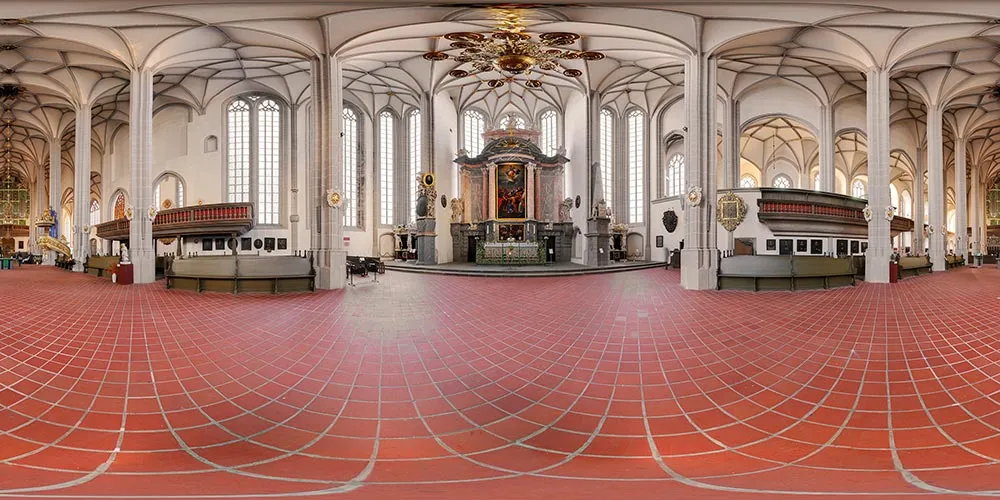 360° Panorama: Pfarrkirche St. Peter und Paul in Görlitz