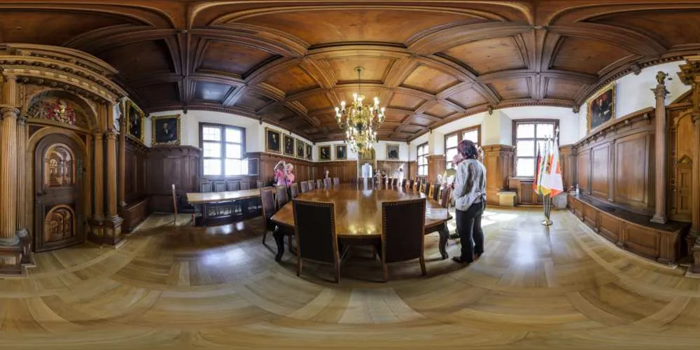 360° Panorama: Rathaus - Kleiner Ratssaal in Görlitz