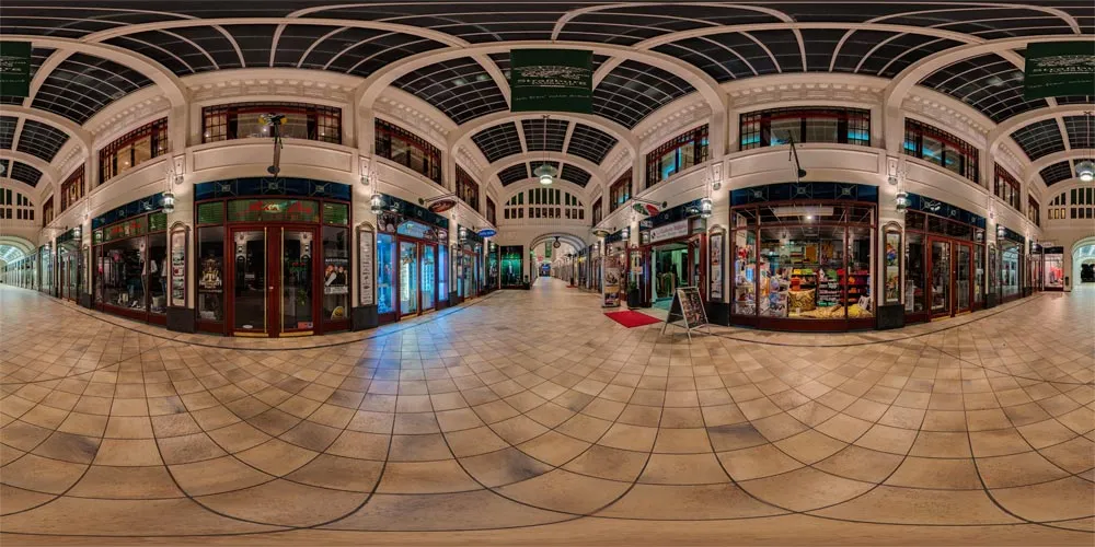 360° Panorama: Strassburg Passage in Görlitz