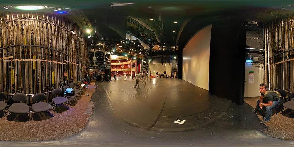 360° Panorama: Bühne in Theater ! Görlitz