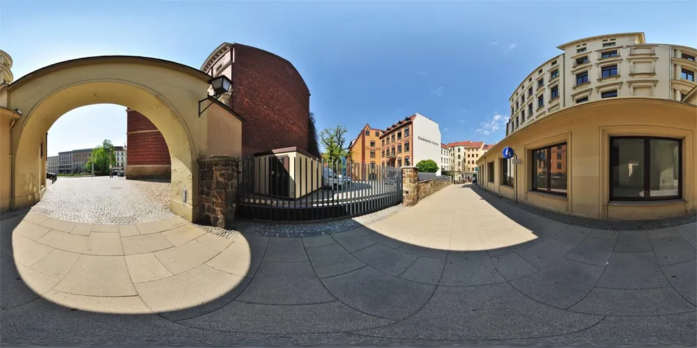 360° Panorama: Theaterpassage in Görlitz