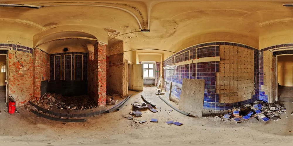 360° Panorama: Villa "Hstraße" - Badezimmer in Görlitz