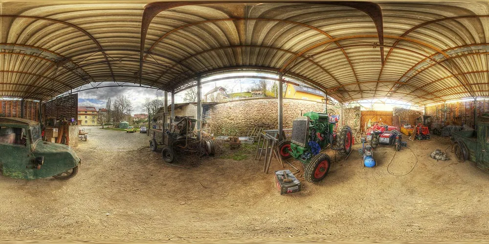 360° Panorama: Goliath Dreirad und RS 03/30 "Aktivist" in HDR - Panoramen