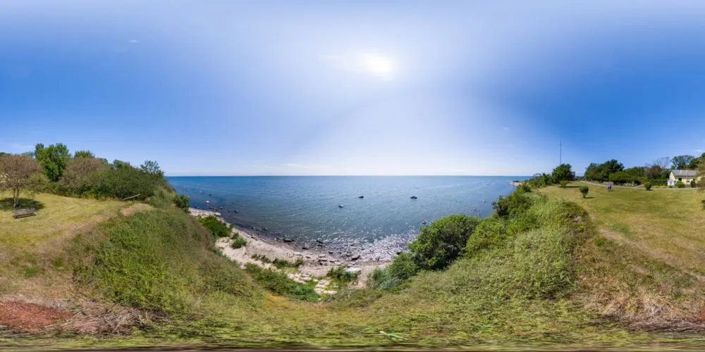 360° Panorama: Südspitze der Greiswalder Oie in Greifswalder Oie