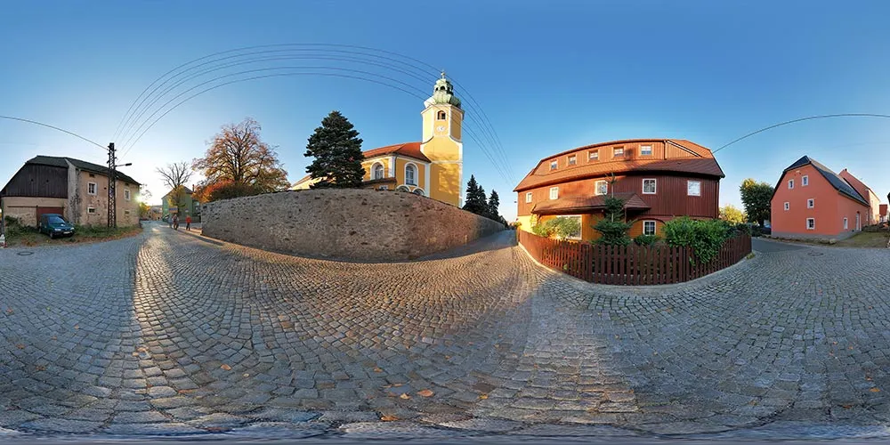 360° Panorama: Blutgasse in Hochkirch