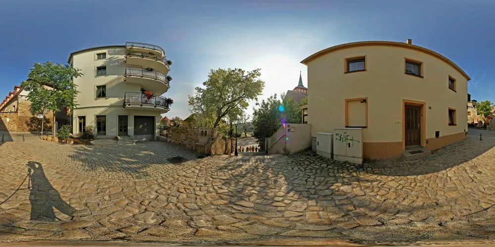 360° Panorama: Heringstrasse in Sommer 06