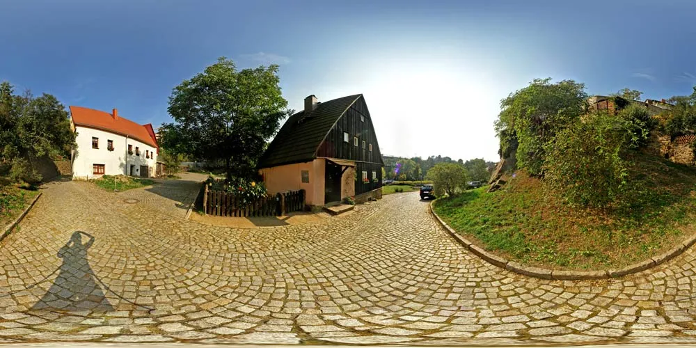 360° Panorama: Hexenhaus in Sommer 06