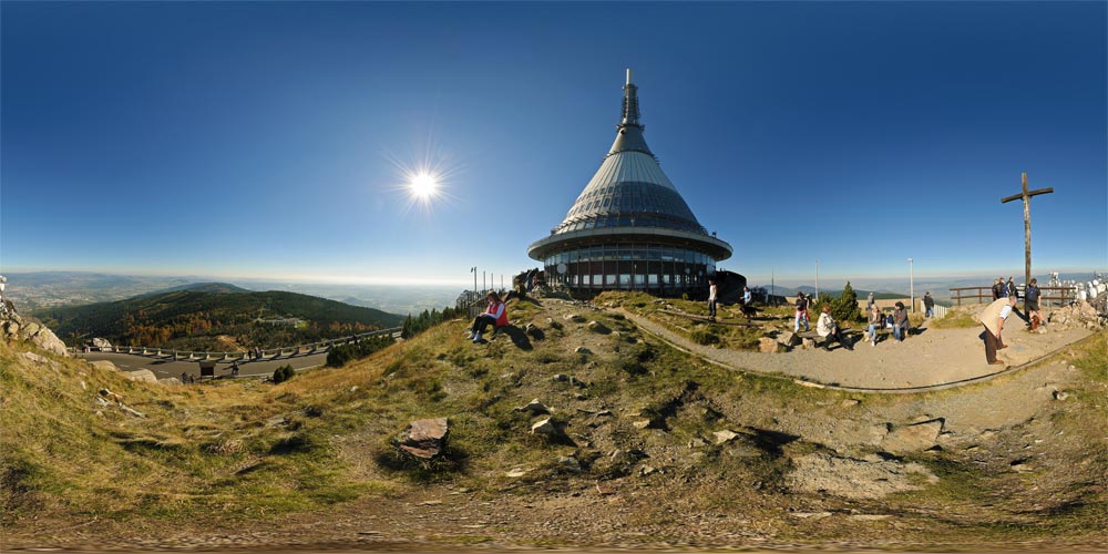 Jeschken (1012m) - Ost Aussicht