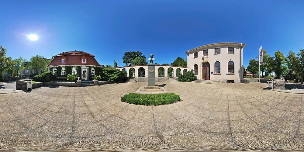 360° Panorama: Lessing Museum in Kamenz