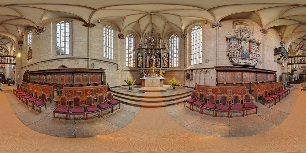 Marienaltar Hauptkirche St. Marien