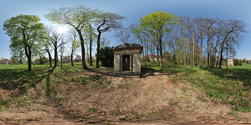 360° Panorama: Bönisch Mausoleum in Kamenz