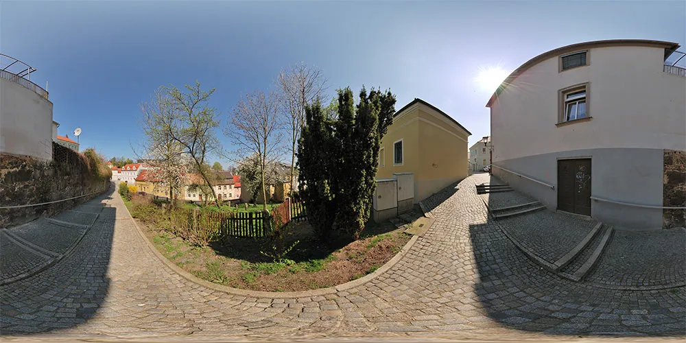 360° Panorama: Mönchsmauer in Kamenz