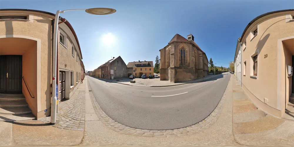 360° Panorama: St. Just Kirche 1 in Kamenz