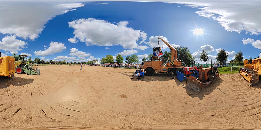 Weltmeisterschaft Steinwalze ziehen