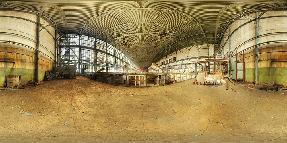 360° Panorama: Kraftwerk Hagenwerder Werk III in HDR - Panoramen