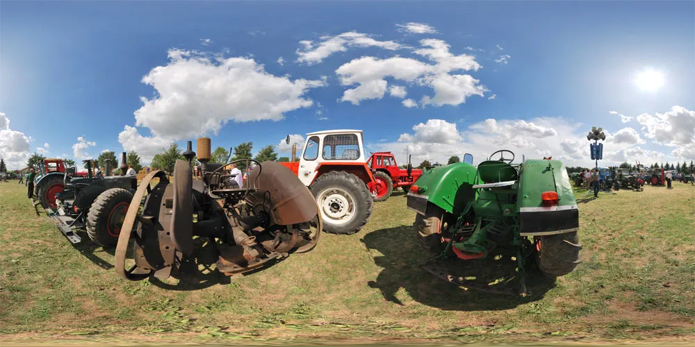 360° Panorama: Lanz-Bulldog in Traktortreffen Kemnitz 2009