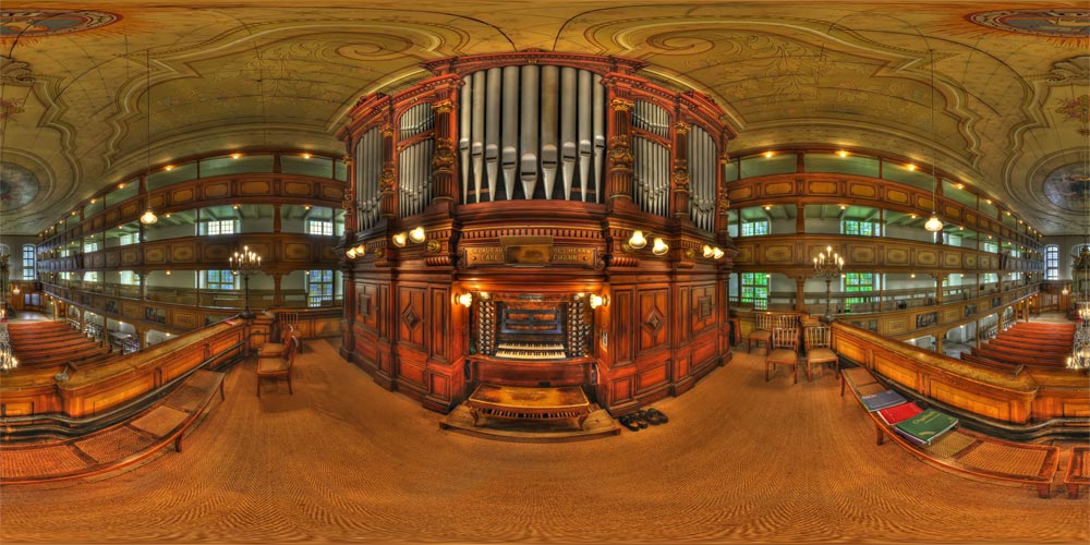 Neugersdorfer Kirche - Orgelempore