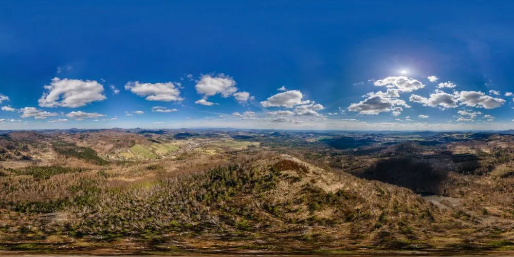 360° Panorama: Kleis/ Klíc in Tschechien