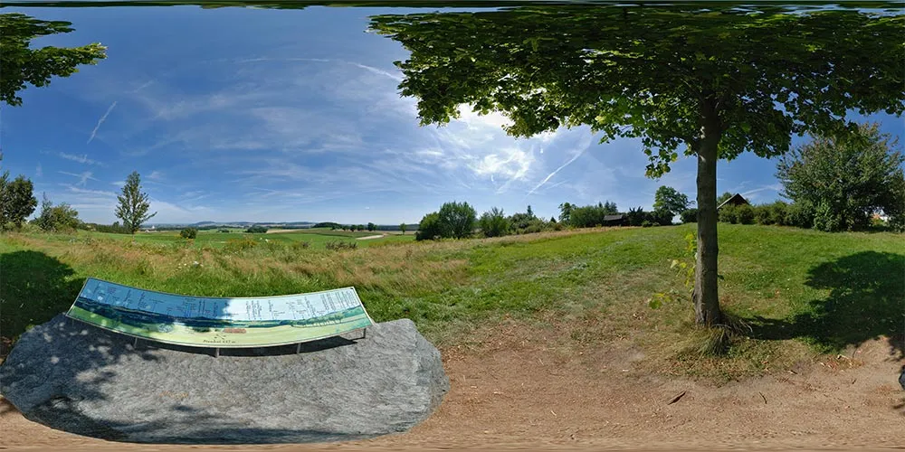 360° Panorama: Oberlausitzblick in Kottmarsdorf