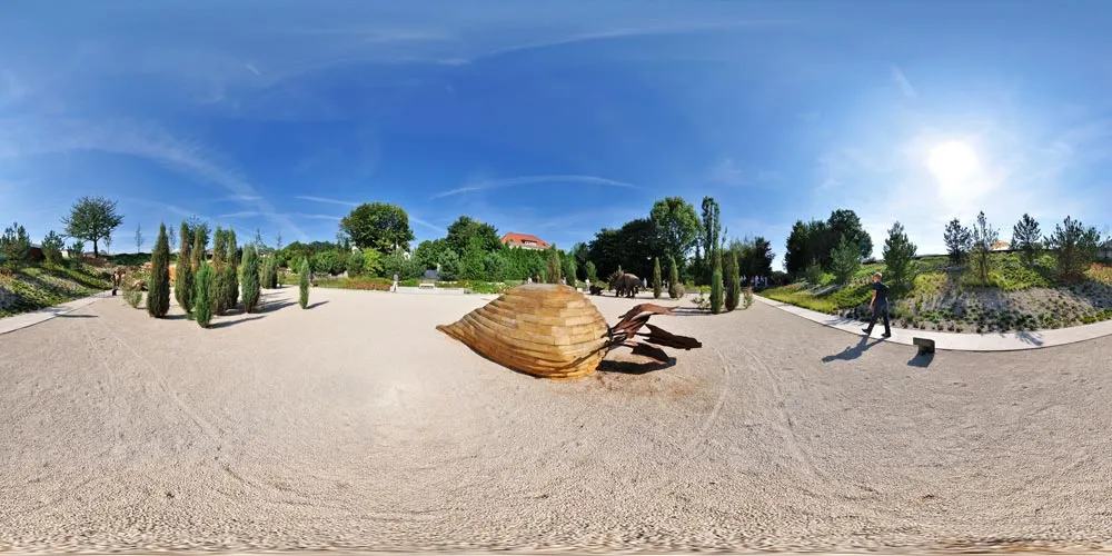360° Panorama: Sauriergarten in 6. Sächsische Landesgartenschau in Löbau