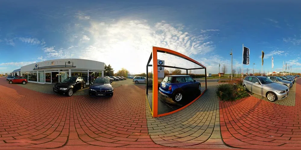 360° Panorama: MINI Vorstellung in Löbau in Autohaus Ruffert