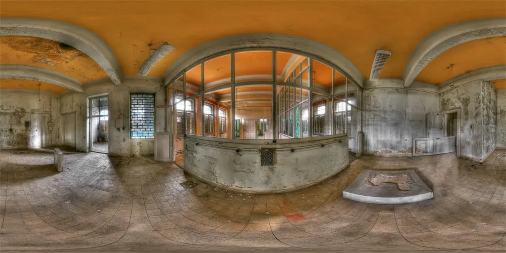 360° Panorama: Apotheke Malariaabteilung in Wehrmachtslazarett Pirna-Sonnenstein