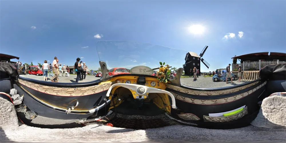 360° Panorama: Messerschmitt Kabinenroller Treffen 4 in Kottmarsdorf