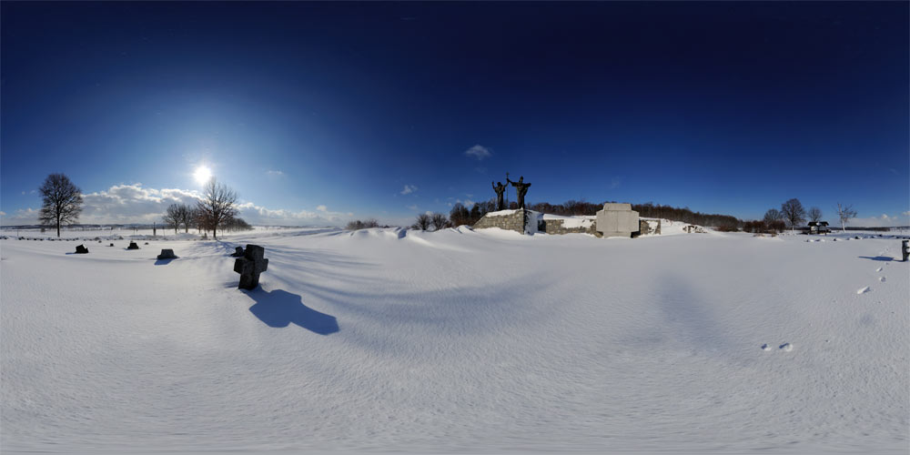 Milleniumdenkmal Winter