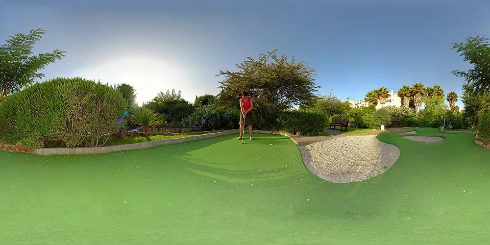 360° Panorama: Sa Coma - Mini Golf in Mallorca