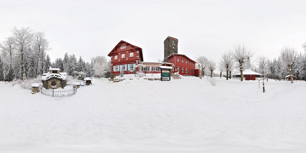 Mönchswalder Bergbaude Winter