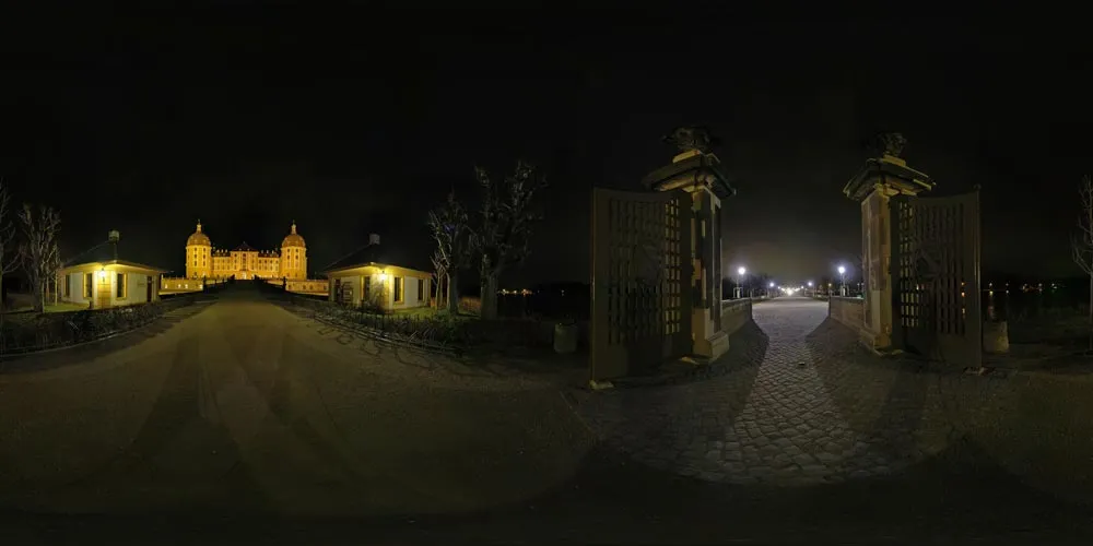 360° Panorama: Moritzburg in Sachsen