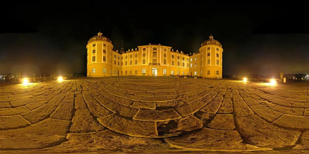 360° Panorama: Moritzburg in Sachsen