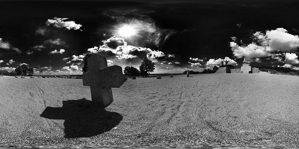 360° Panorama: Milleniumsdenkmal - SW in Schmochtitz