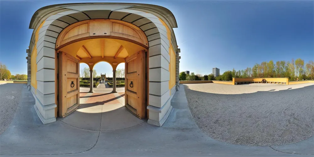 360° Panorama: Italienischer Garten 1 in Erholungspark Marzahn