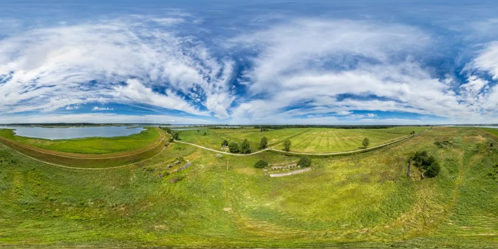360° Panorama: Peenemünde - Raketenlagerbunker 4 in Insel Usedom