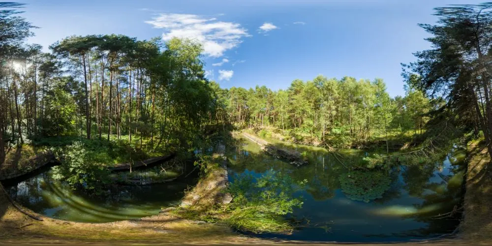 360° Panorama: Prüfstand VII in Peenemünde in Insel Usedom