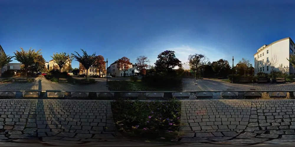 360° Panorama: Rathenauplatz in Herbst 06