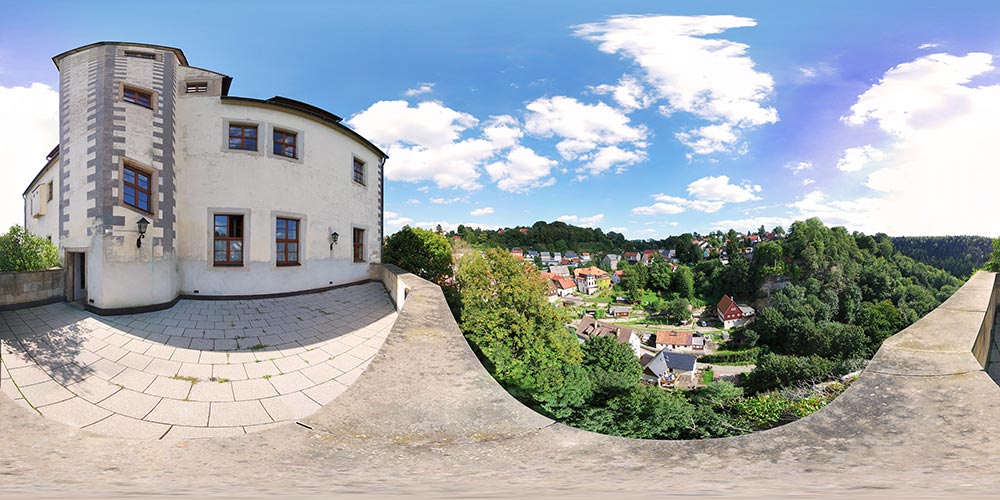 Aussicht auf Hohnstein